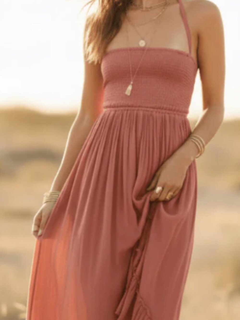 Boho Backless Dress